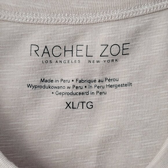 Rachel Zoe Tan High Neck Sleeveless Tank Top Size XL Extra Large Women - Picture 5 of 10